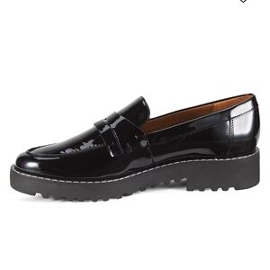 Black Patent Leather Loafers
